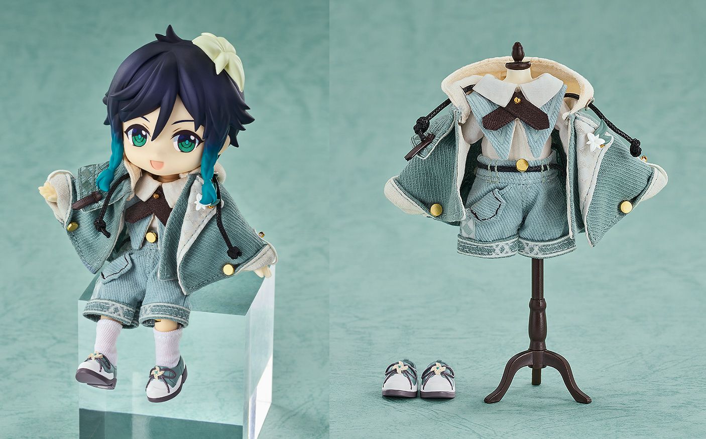 予約開始]『原神』「ウェンティ 青嵐の悠歌Ver.」のねんどろいどどーる