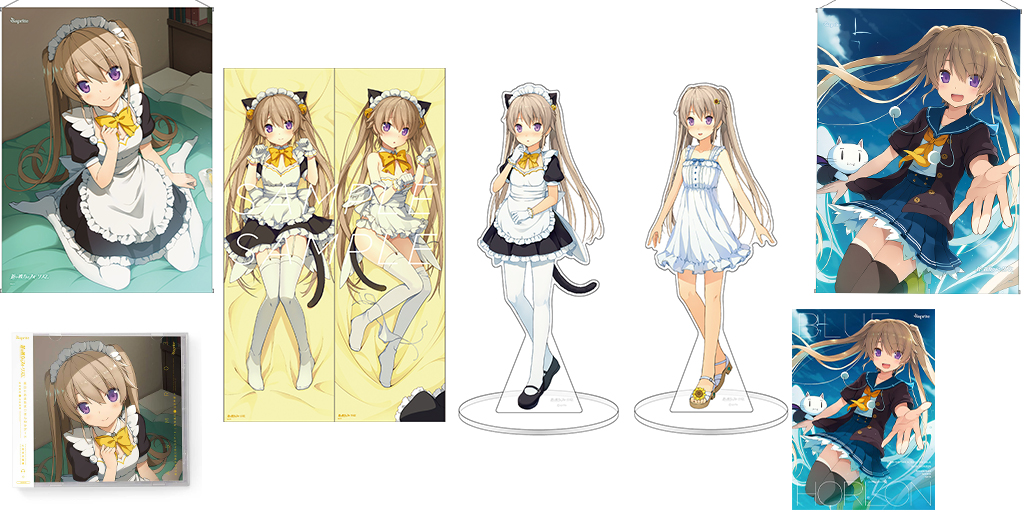 有坂真白 アクリルグラフィック 有坂真白 アクリルグラフィック あお