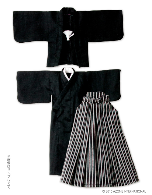 ALB163【1/6サイズドール用】PNXS 男の子羽織・袴セット～飛翔