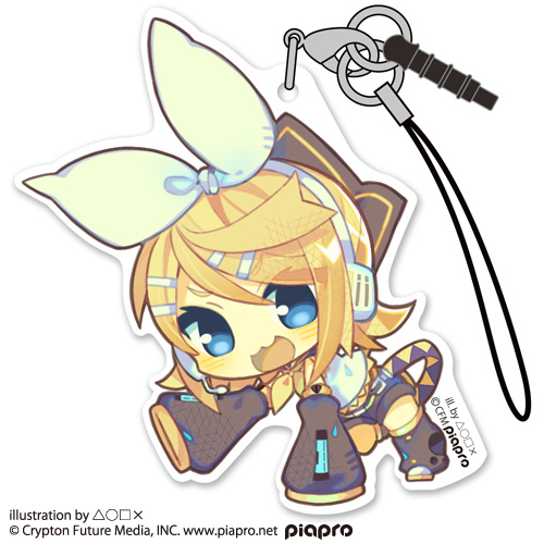 鏡音リン アクリルつままれストラップ [鏡音リン] | キャラクター公式