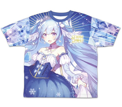 初音ミク 両面フルグラフィックTシャツ SNOW MIKU 2019 Ver. [SNOW