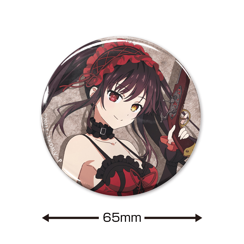 デートアライブ ファンタジア文庫大感謝祭 缶バッジ 五河琴里 デート