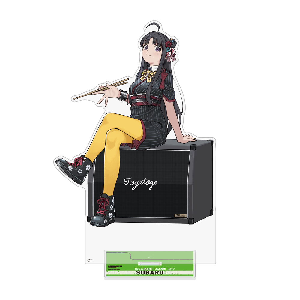 描き下ろし 安和すばる 65mm缶バッジ アー写Ver. [ガールズバンド