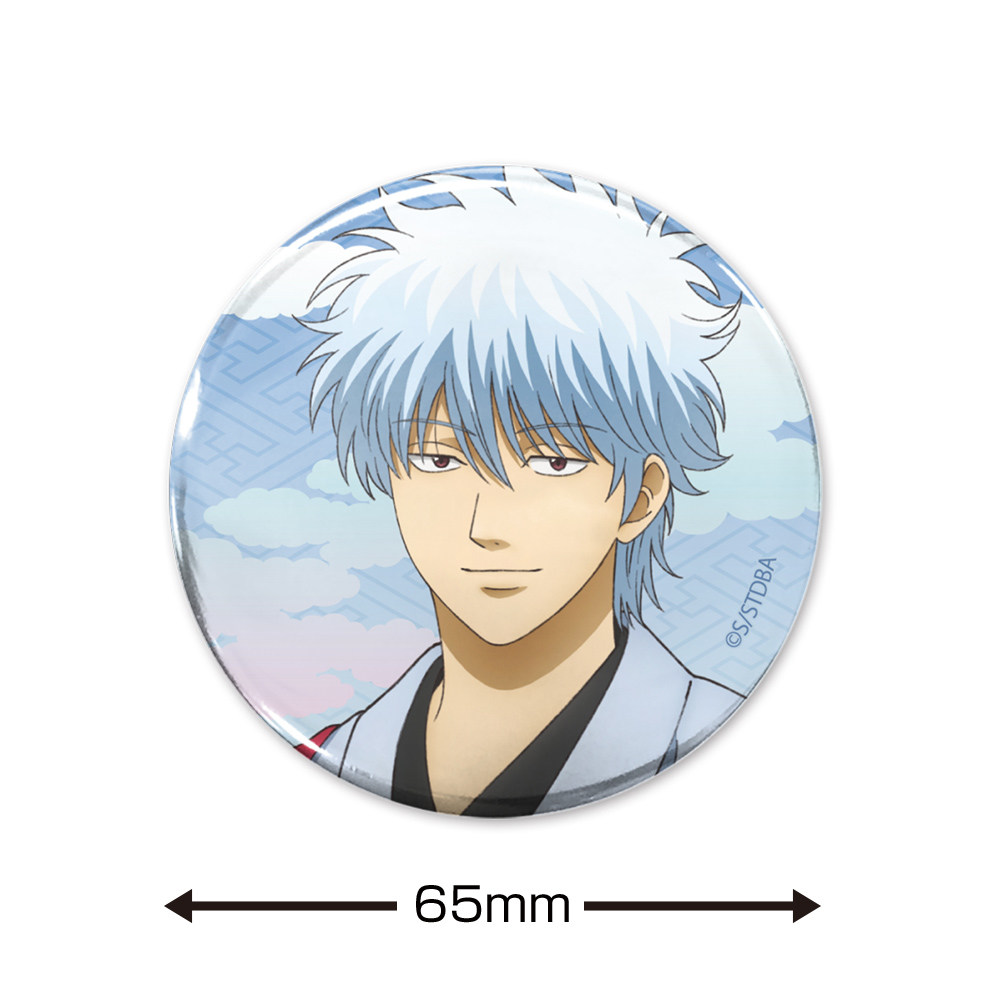 銀魂 缶バッジ 坂田銀時 坂田銀時 65mm缶バッジ スーツVer. [銀魂