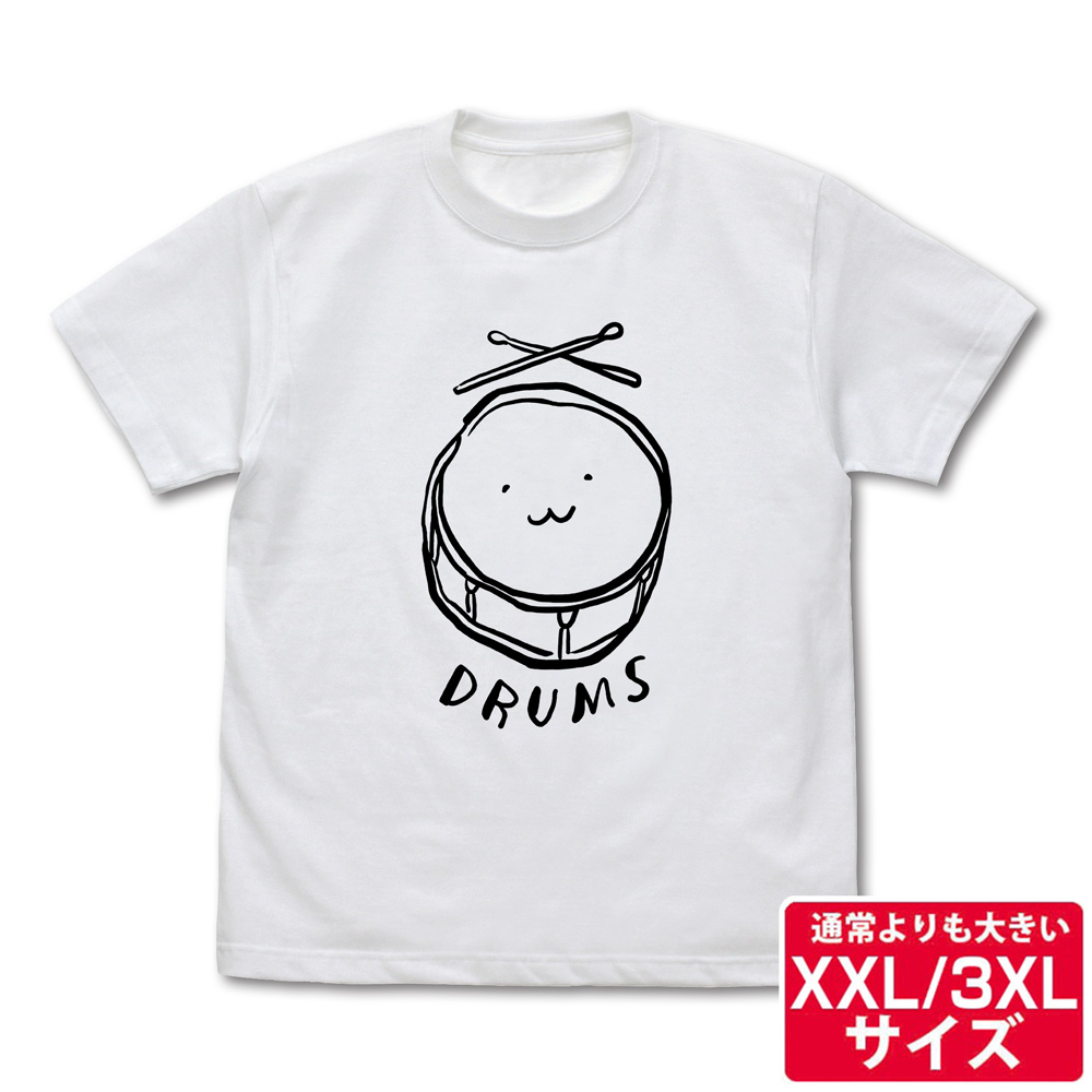 ☆限定☆安和すばるの「DRUMS」 Tシャツ（XXL/3XL） [ガールズバンド