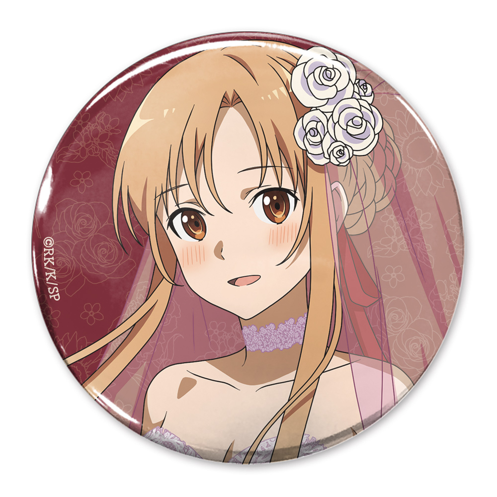 sao 15周年 ソードアート・オンライン アスナ くじ引き堂 缶バッジ