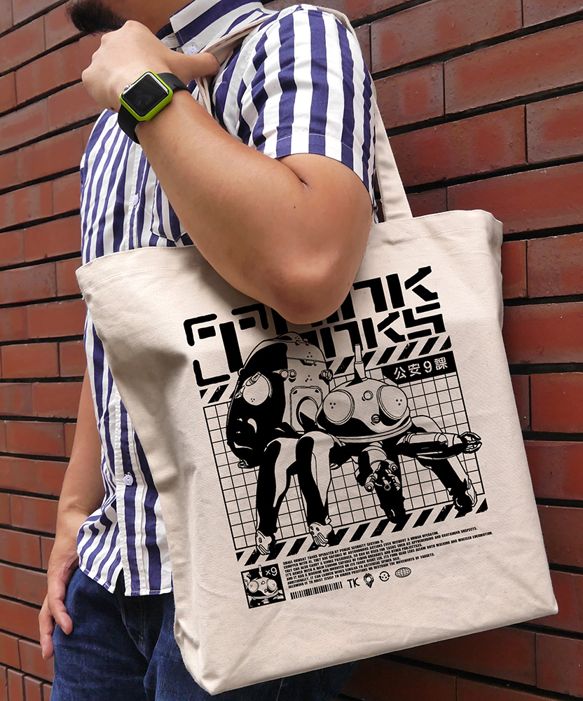 思考戦車タチコマ ラージトート [攻殻機動隊 STAND ALONE COMPLEX