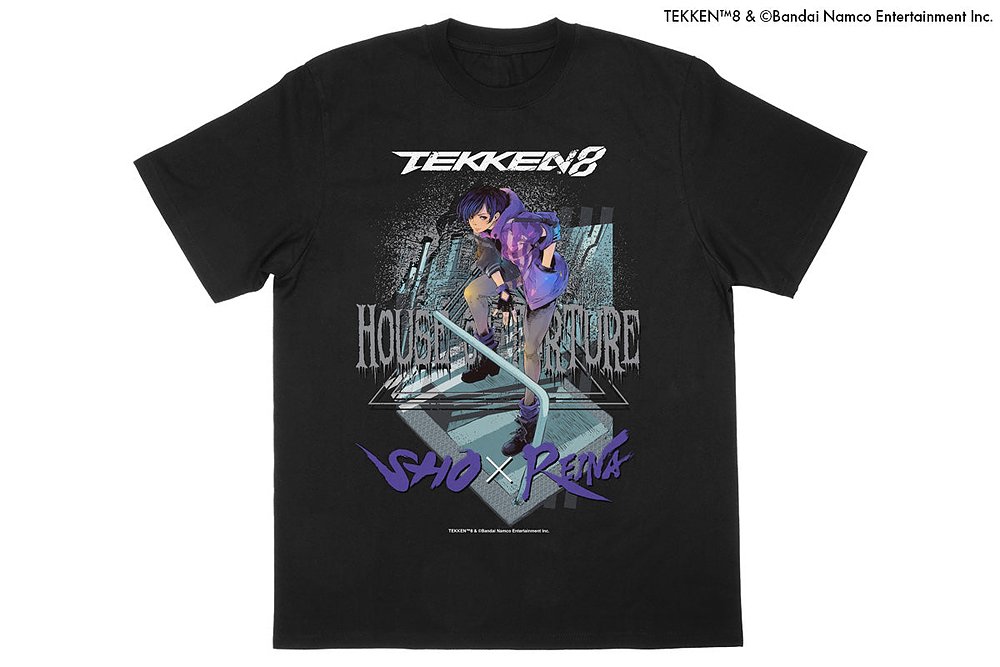 HOUSE OF TORTURE SHO × TEKKEN 8 Reina コラボTシャツ [新日本