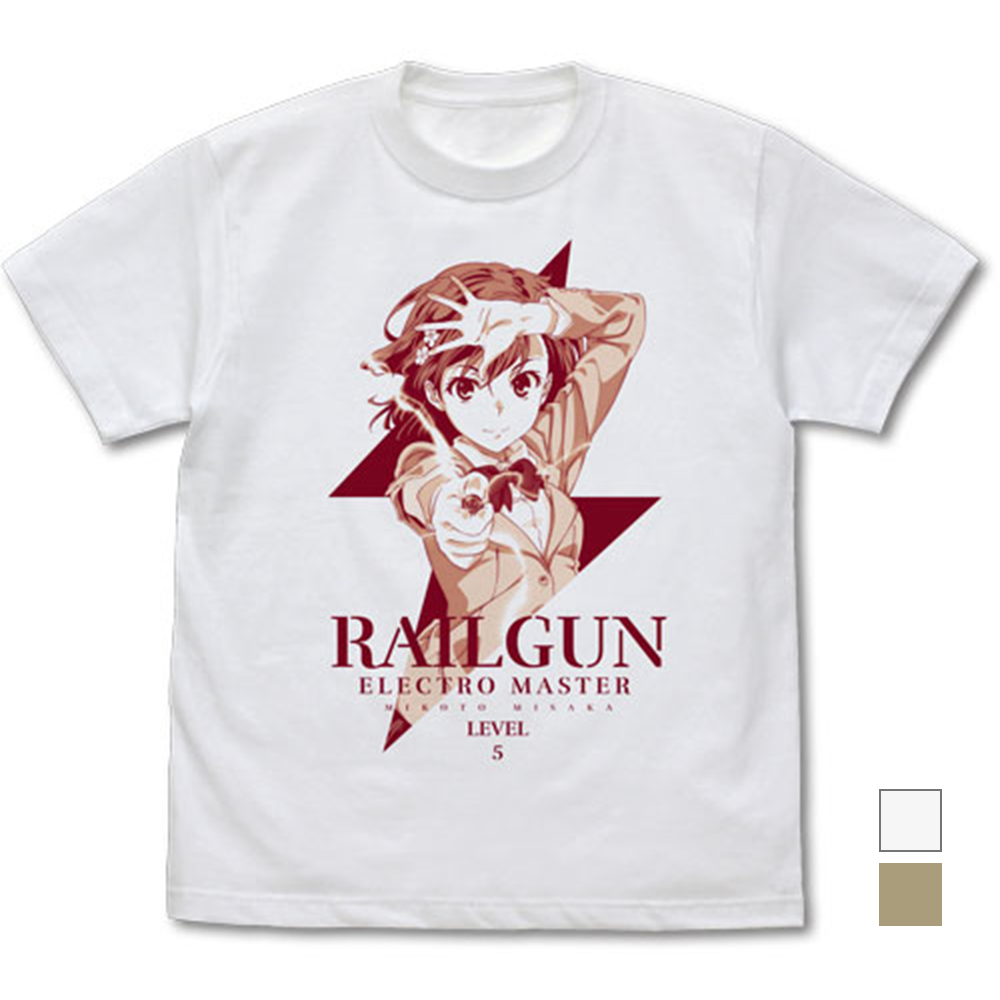 御坂美琴 Tシャツ Ver.2.0 [とある科学の超電磁砲T] | 公式