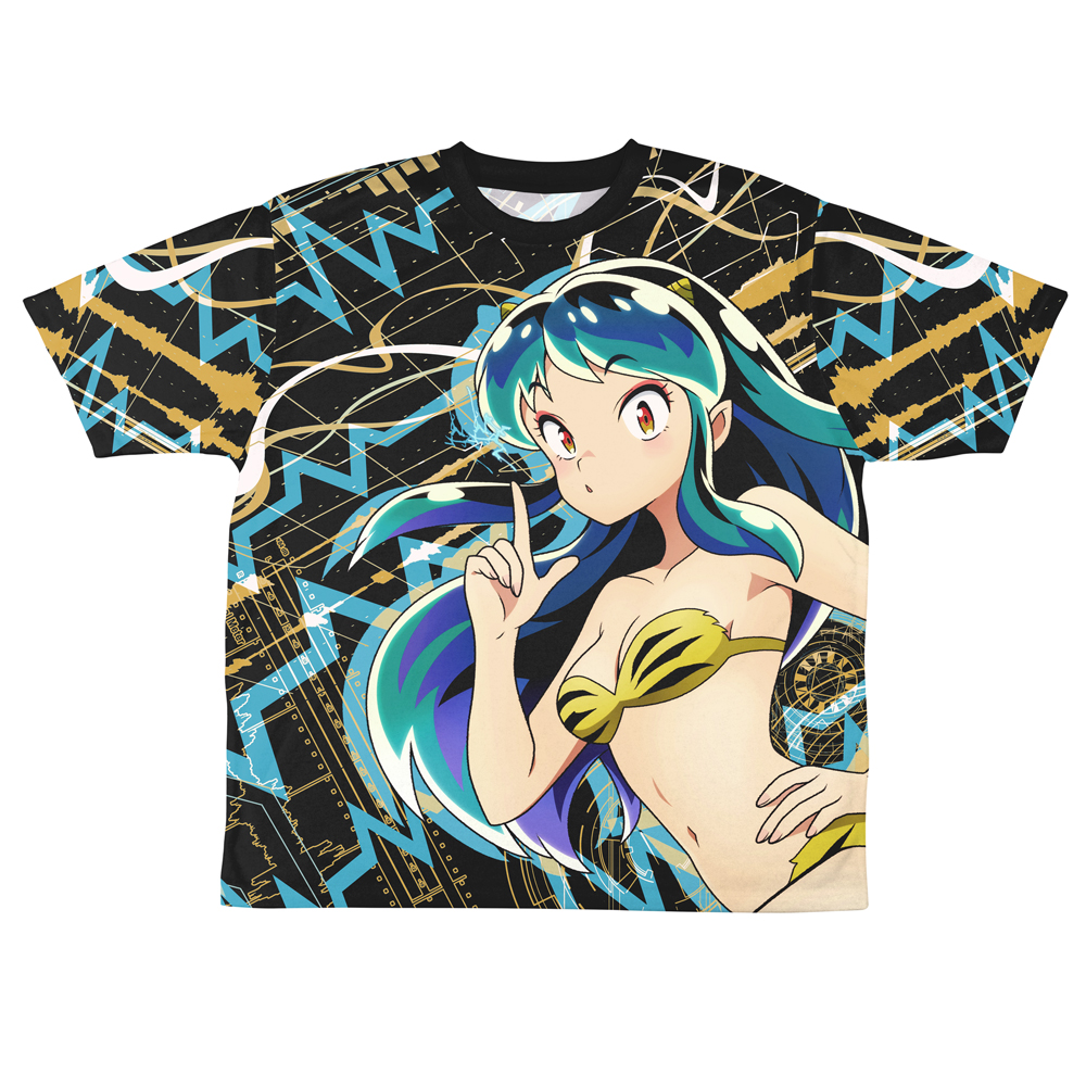 描き下ろし うる星やつら ラム 両面フルグラフィックTシャツ [うる星