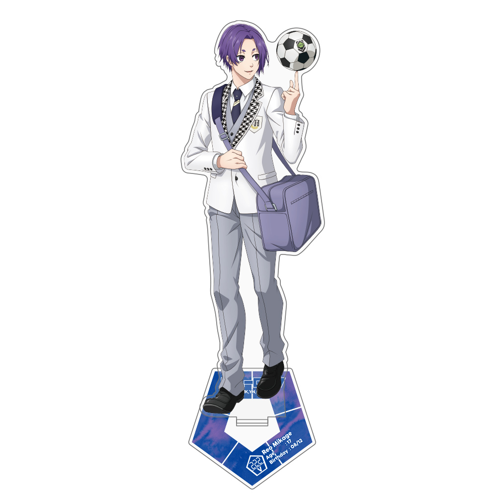 描き下ろし 御影玲王 缶バッジ [TVアニメ『ブルーロック』] | 公式