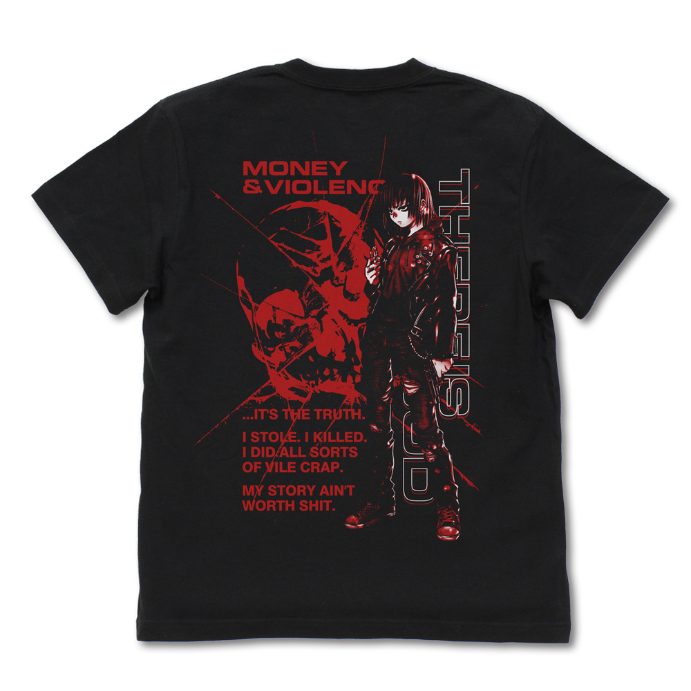 YOSHIKI ROSE Tシャツ Lサイズ 黒/赤 YOSHIKI ROSE Tシャツ Lサイズ 黒