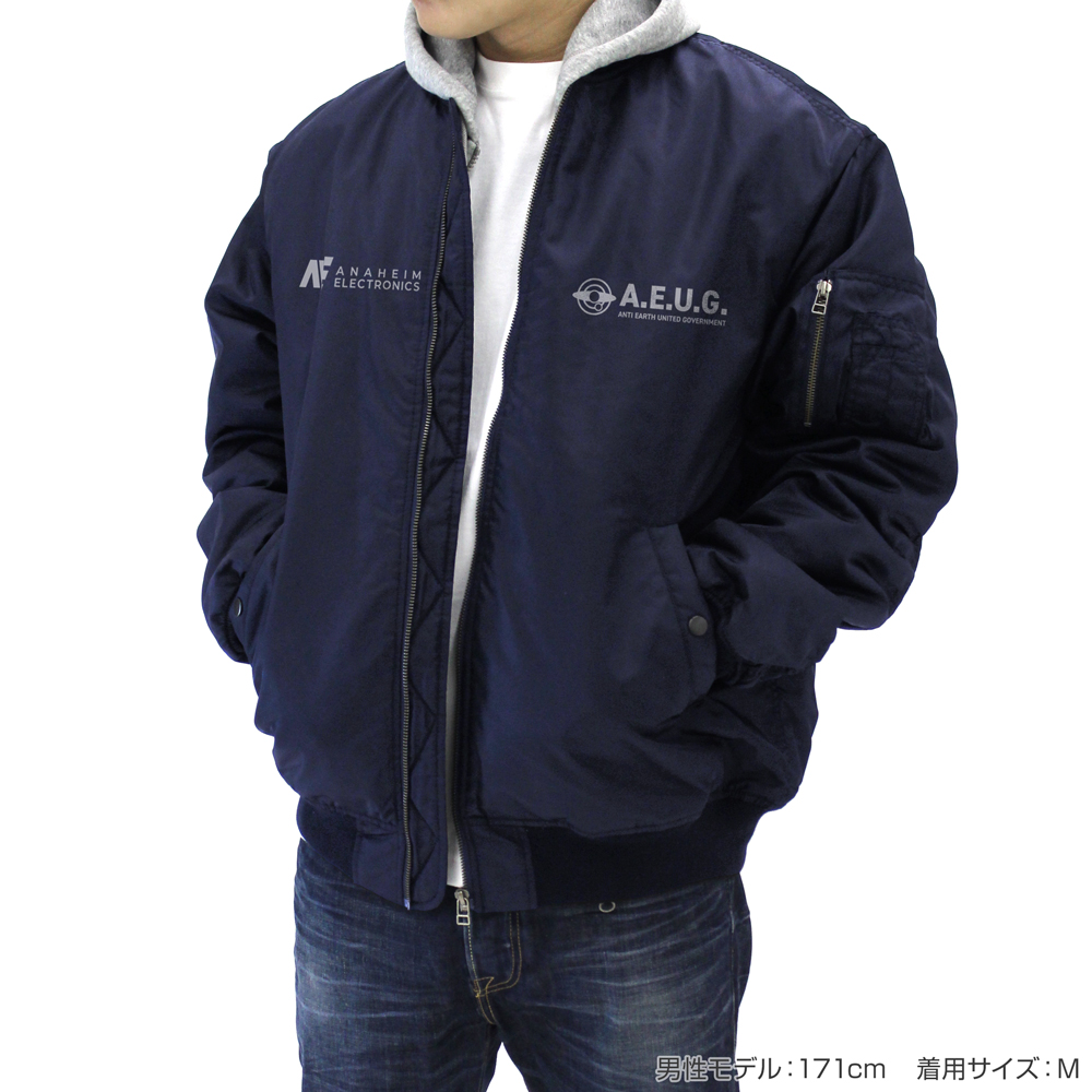 描き下ろし ウェイブライダー MA-1ジャケット [機動戦士Zガンダム