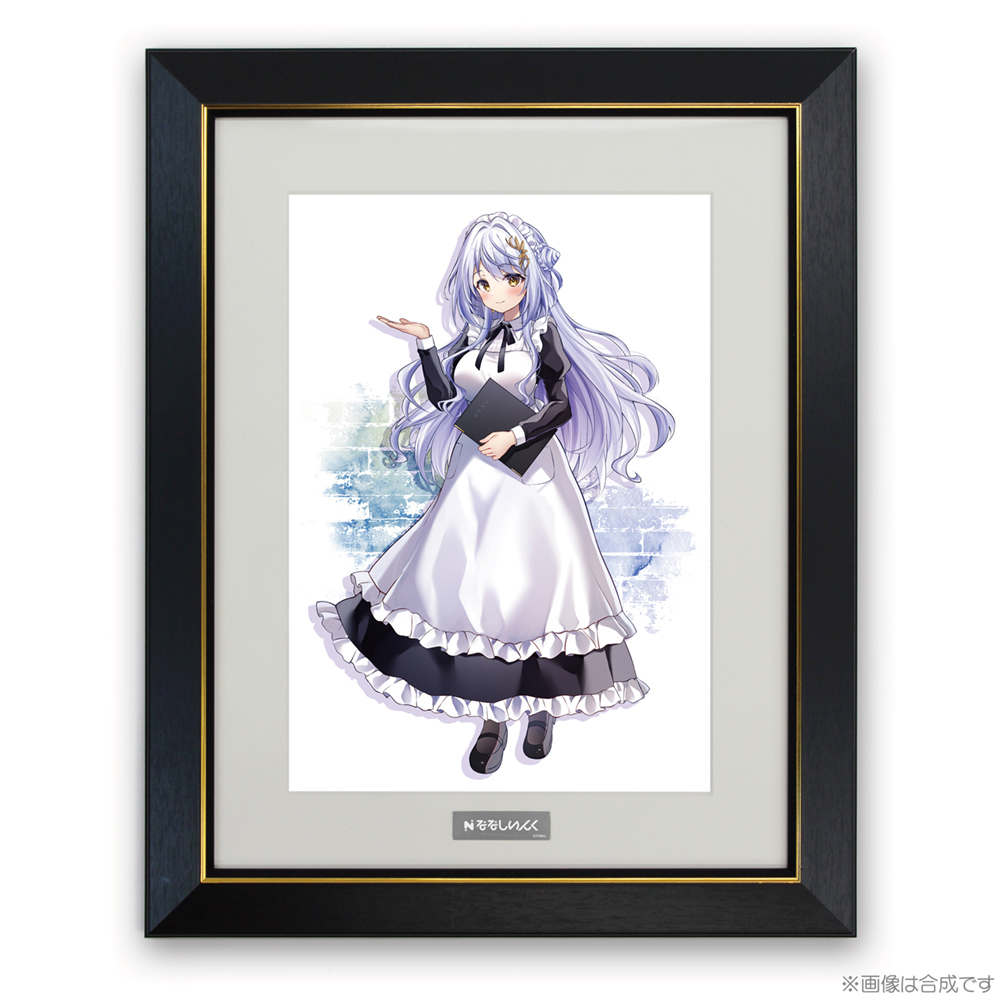 瑚白ユリ A4キャラファイングラフ キュアメイドカフェver. [ななしいん