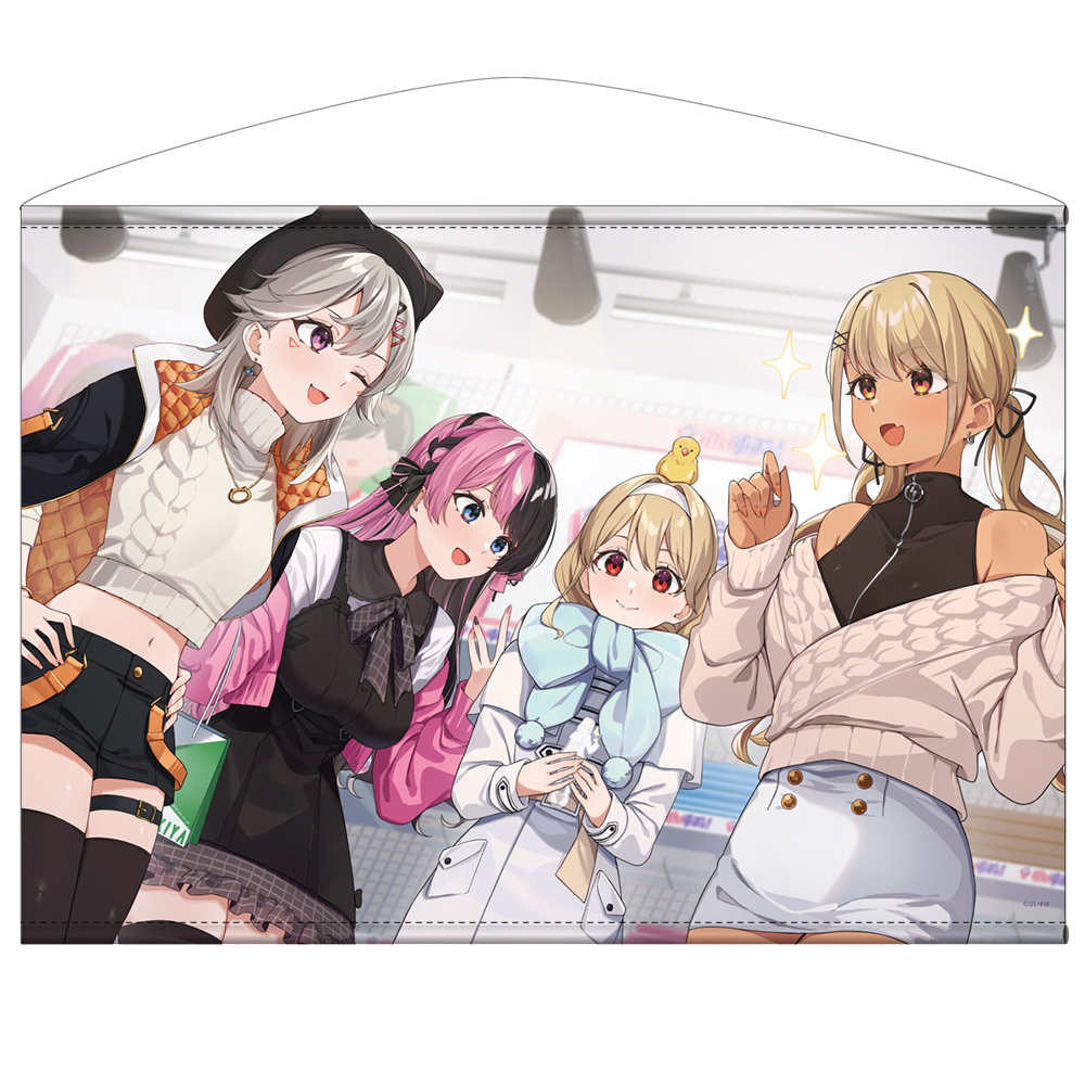 ぶいすぽっ！冬のアキバ」B2タペストリー おでかけver. [A] [ぶいすぽ