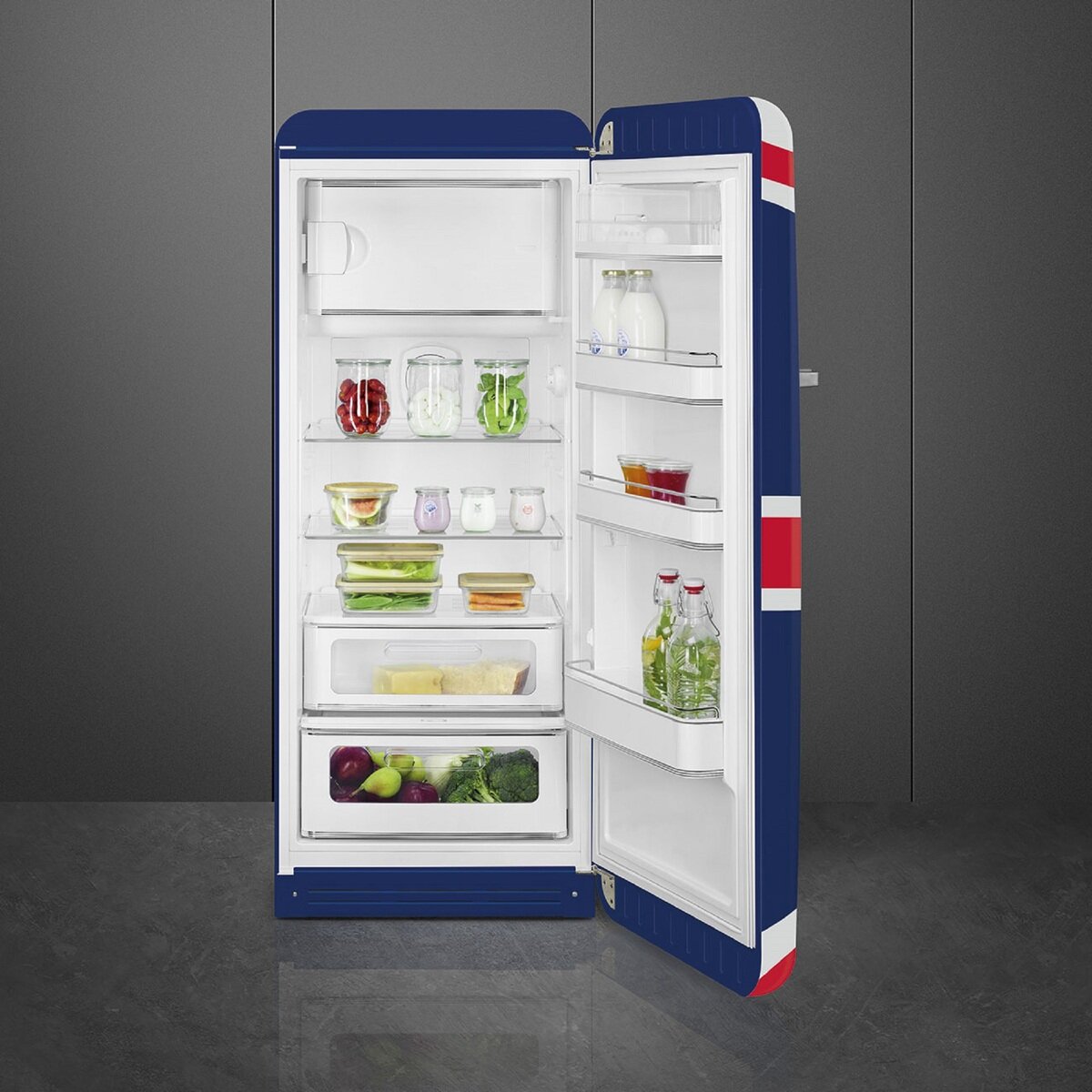 SMEG 270L 冷蔵庫 FAB28RDUJ5JP ユニオンジャック | Costco Japan