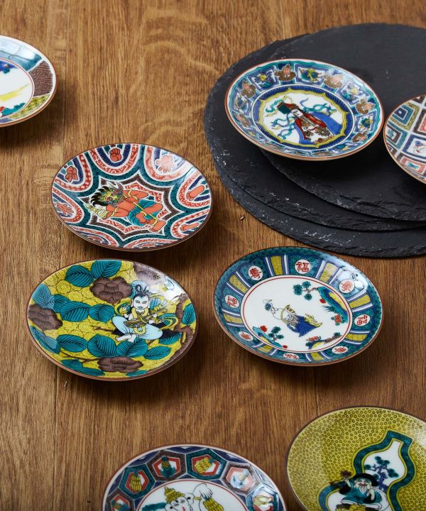 古い 素焼 豆皿 7枚 古い 素焼 豆皿 7枚