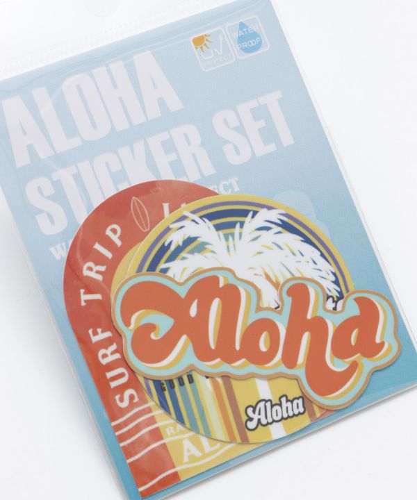 アロハ3セットステッカー(SURF): 『Kahiko(カヒコ)』公式通販