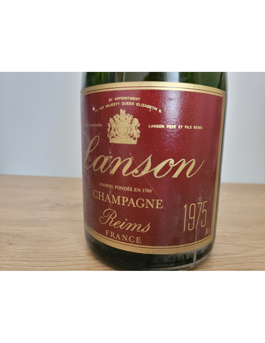 Lanson Père & Fils Reims Red Label 1975 Vintage Champagne | cabinet7