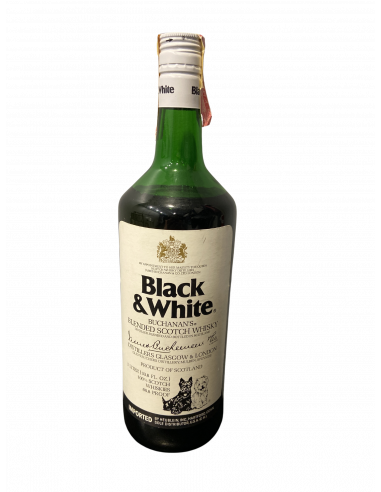 Buchanan's Black & White Whisky | cabinet7