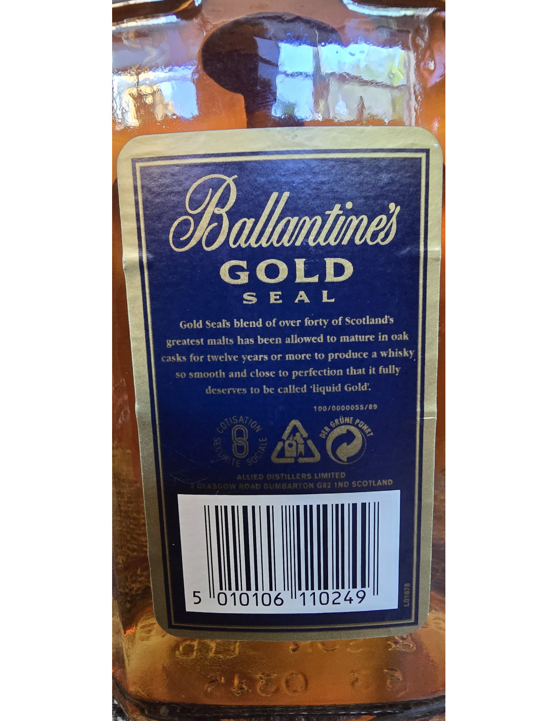 Ballantine's 12 Year Old Gold Seal Whisky | cabinet7