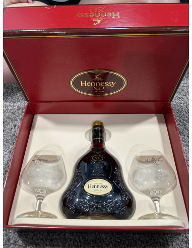 Hennessy Cognac X.O set 2 glasses | cabinet7