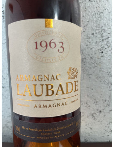 稀少】Armagnac シャトー・ド・ロバート1963 稀少】Armagnacシャトー