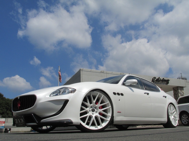 1/18 マセラティ クアトロポルテ カスタム maserati quattroporte BBS