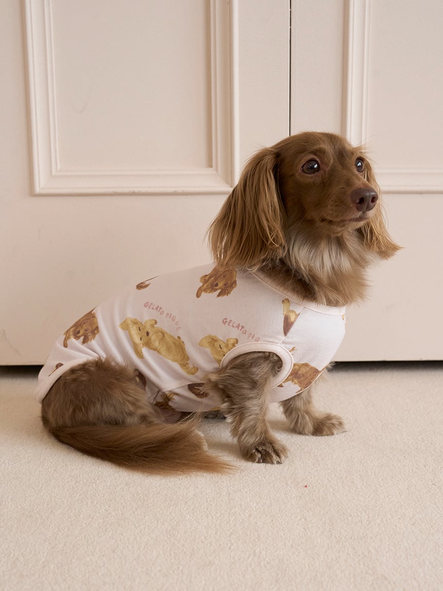 gelato pique（ジェラートピケ）【CAT&DOG】【販路限定商品】ダックス