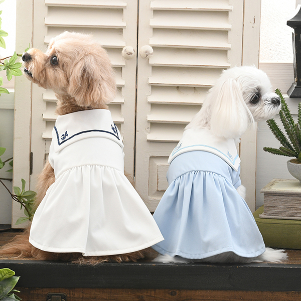 ONE OCTAVE（ワンオクターヴ）ミディカラーワンピ | 犬服・ドック