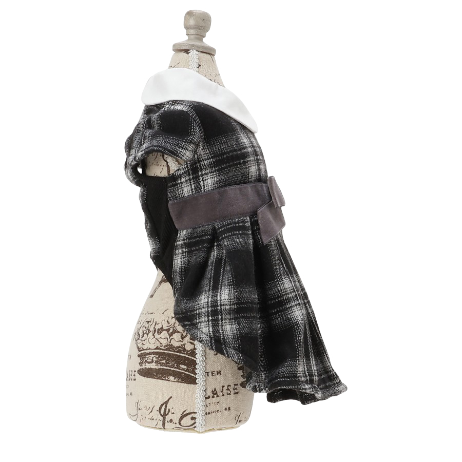 2025秋冬 ONE OCTAVE（ワンオクターヴ）チェック柄ワンピース | 犬服