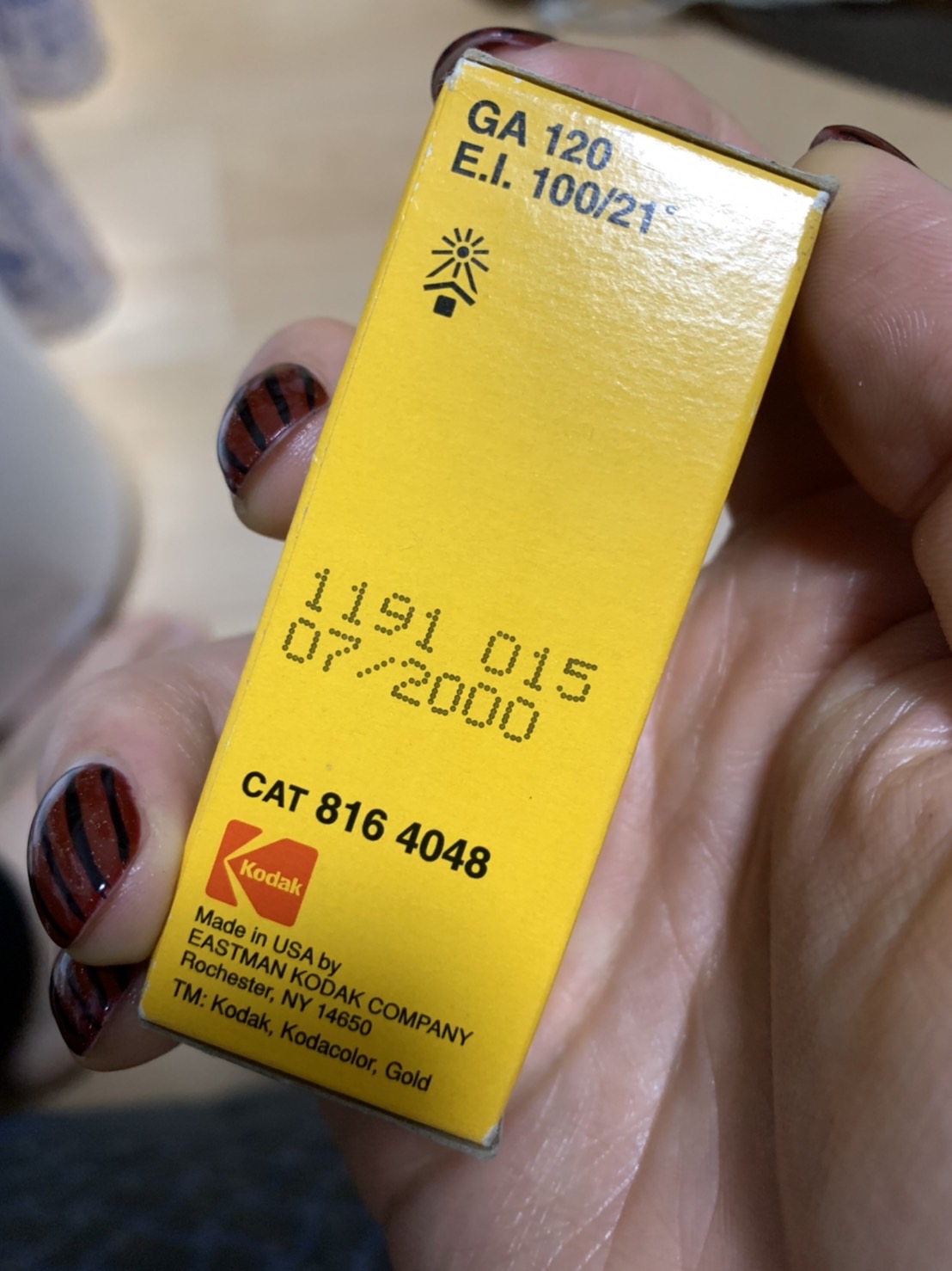 約20年前に期限切れした120フイルムを使ってみた【コラム】