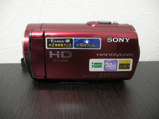 ハンディカム液晶画面が映らない SONY HDR-PJ630V | ビデオカメラ