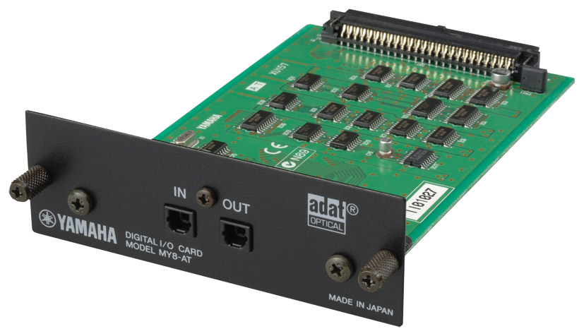 YAMAHA MY8-AE INTERFACE CARD Digital, 8-in/8-out AES/EBU, 1x 25