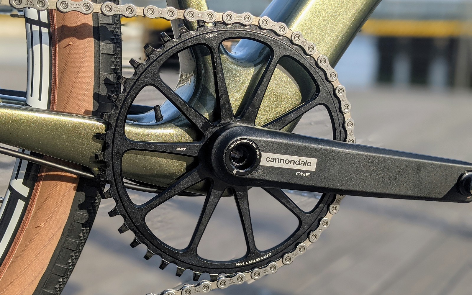 鳩 キャノンデール TOPSTONE CARBON 4 フロントシングル Topstone