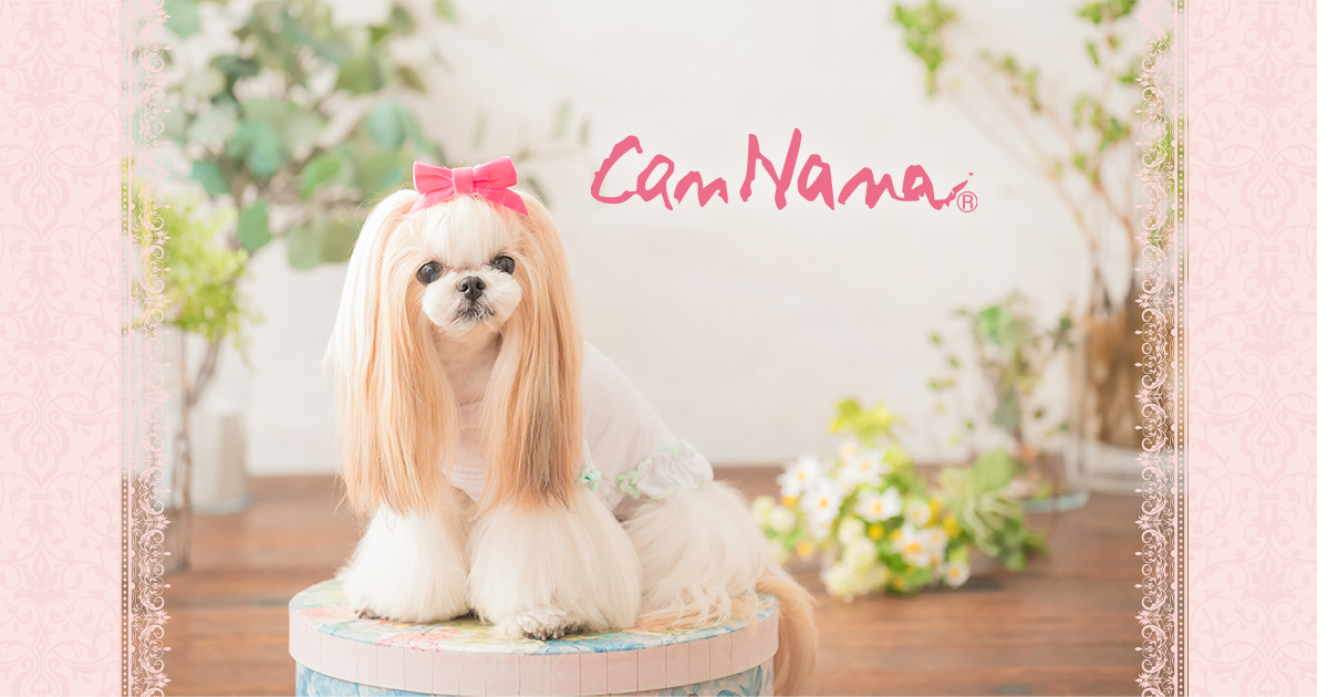 Tomorin0708)CanNana きゃんナナSMサイズ ホワイトフリース ウェア