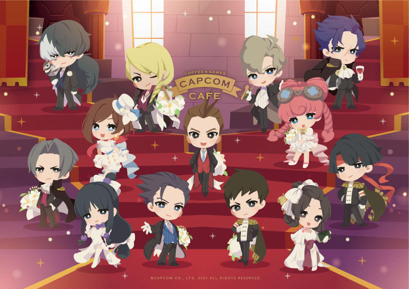 逆転裁判 20th クリアファイル カプコンカフェ 【公式通販】