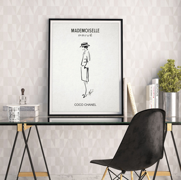 CHANEL COCO MADEMOISELLE アートポスター CHANEL COCO MADEMOISELLE