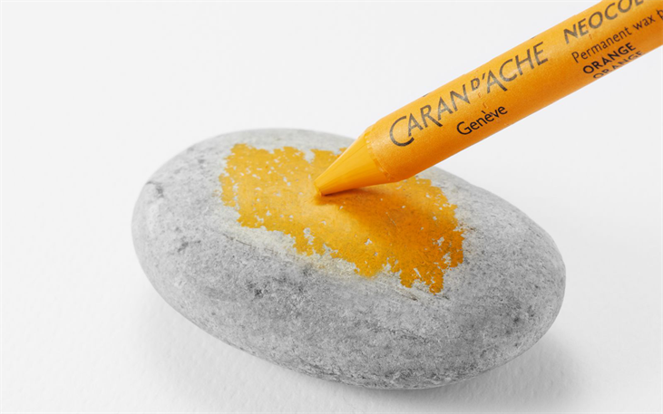 Caran d'Ache Neocolor126色缶入三段 スケッチブック18枚 Caran d'Ache