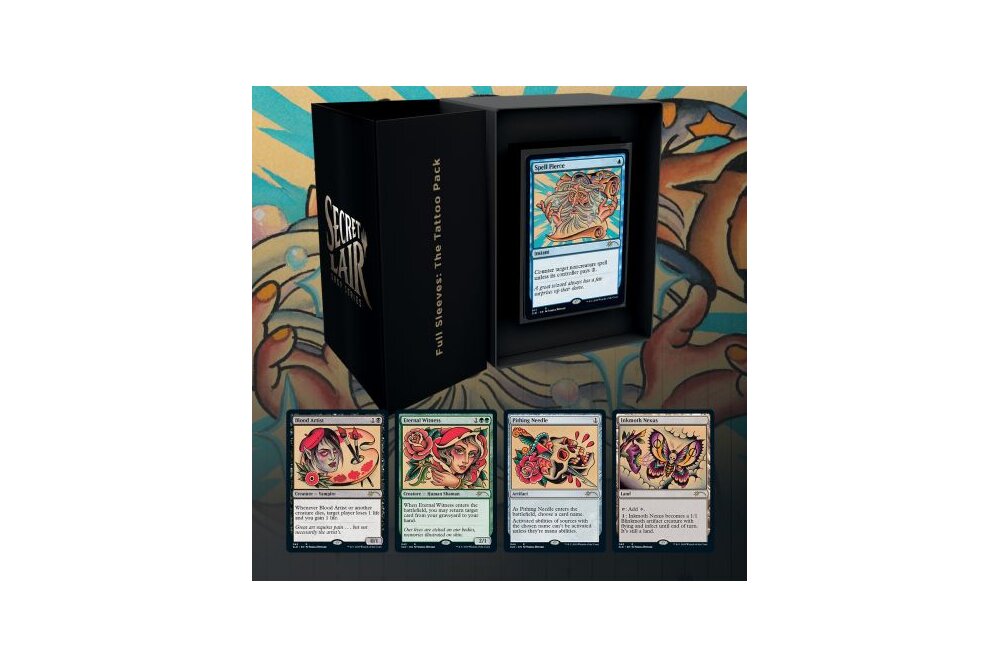 MTG Full Sleeves: The Tattoo Pack Full Sleeves: the Tattoo Pack