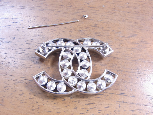 シャネルブローチ修理 160429 | 名古屋のアクセサリーショップ Caravella