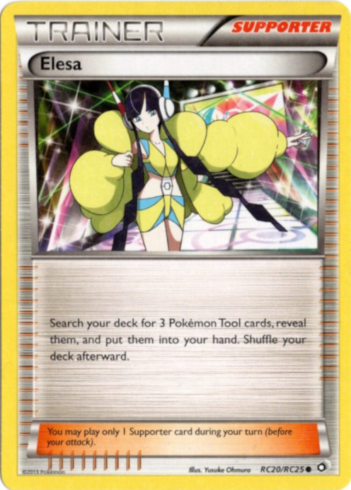 カミツレ シャイニーコレクション 海外版 英語版 Elesa - RC20/RC25