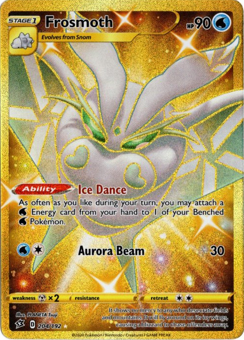 モスノウ UR 海外版 英語版 Frosmoth - 204/192 -【Card Chicken】