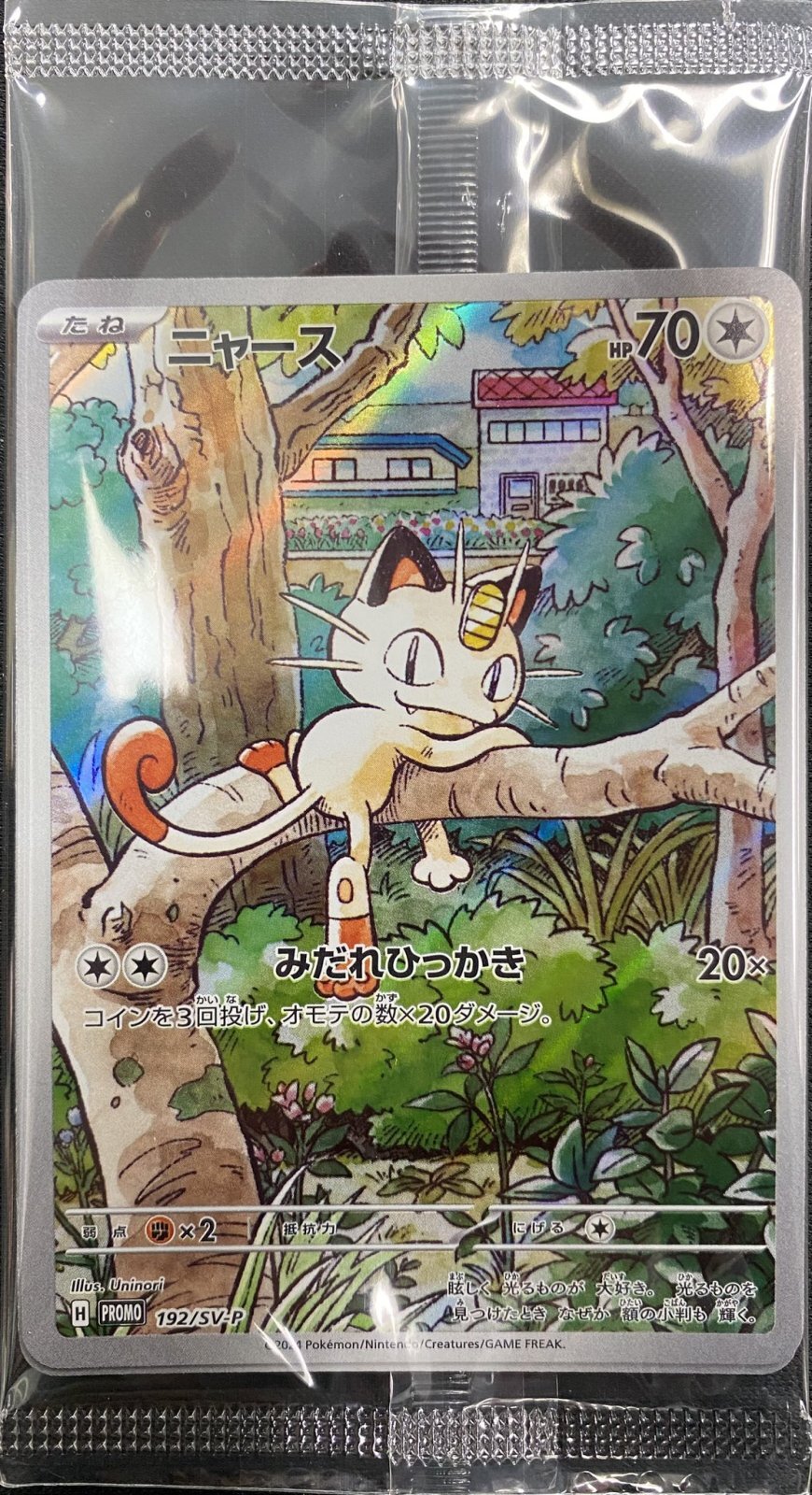 ポケモンカード ニャースex SAR 1点 ニャースex【SAR】{114/080}