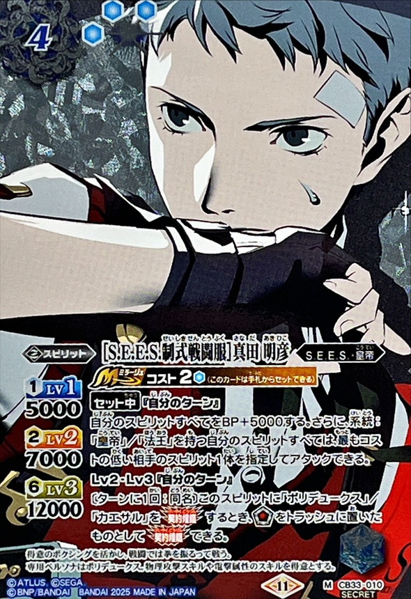 2025/11)(SECRET)[S.E.E.S.制式戦闘服]真田明彦【M-SEC】{CB33-010