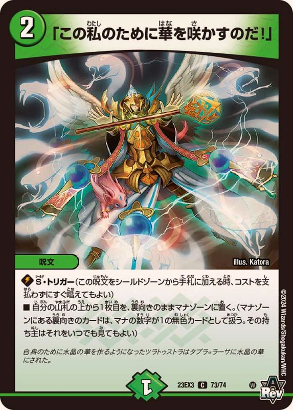 この私のために華を咲かすのだ！」 プロモ 2枚 この私の