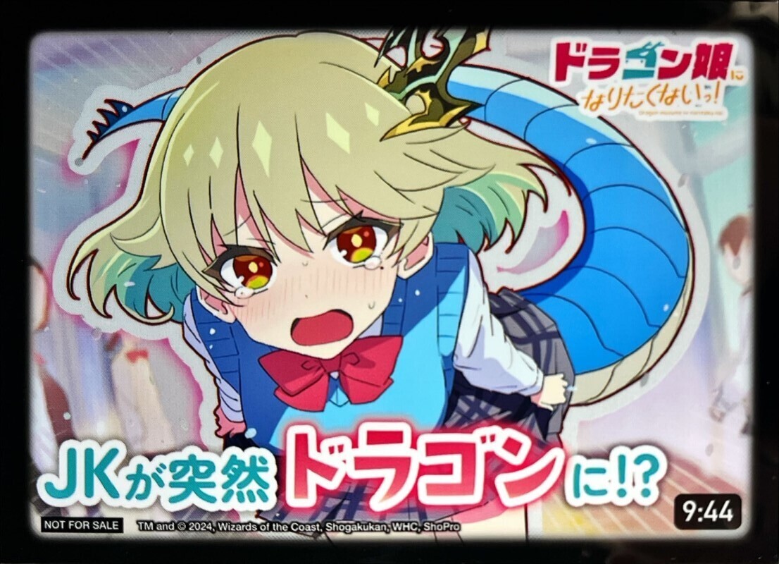 スリーブ『[SPカードスリーブ]ドラゴン娘になりたくないっ!』64枚入り