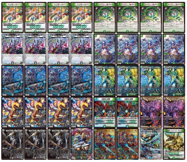 デュエマ】アナカラーマルル ビッグマナ ジャオウガ デッキ 調整パーツ