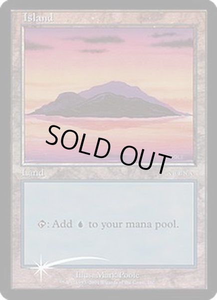 FOIL)(ベータ)島/Island《英語》【Arena Promos】