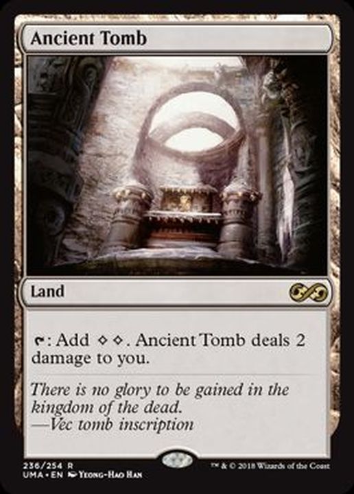 古えの墳墓/Ancient Tomb】Foil 英語版 MTG 古えの墳墓/Ancient Tomb